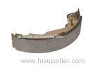 Metal Automotive Drum Brake Shoe for Hyundai Accent , Radius 203 X / Width 39MM braking shoes