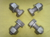 Heavy Hex Bolt zinc plated black HDG