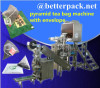 pyramid tea bag machine with envelope device triangular tea packaging machine triangle tea packing machine