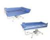 full size Medical Shower Electric Hospital Bed with Collapsible Steel Side Rail
