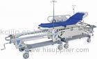 Aluminum Alloy Manual Hospital Patient Transfer Bed Two Trolleys In Emergency