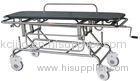 Manual Patient Transport Stretcher Cart Height Adjustment With IV Pole