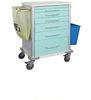 powder painted Stainless steel structure Anesthesia movable medical equipment trolley