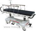X-Ray Backrest Hydraulic Patient Transport Stretcher With Mattress , CPR Handle