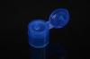 Customized Blue PE / PET bottles flip cosmetic Cap in 20/415 Neck Size