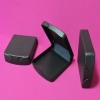 38mm Black Storage PP Case Sand Surface