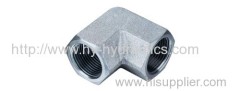 7T9-PK 90° elbow BSPT female thread Fittings