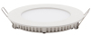 6-20W Super thin Round LED recessed Downlight (0-100% Dimmable)