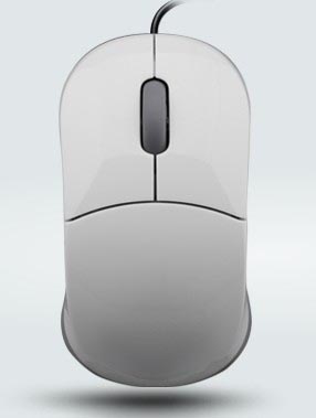 beautiful wired optical mouse