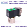 200bar 2 way stainless steel solenoid valve for air water oil