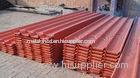 Pre painted Corrugated Perforated Steel Sheet , trapezoidal sheeting 0.3 - 0.6mm