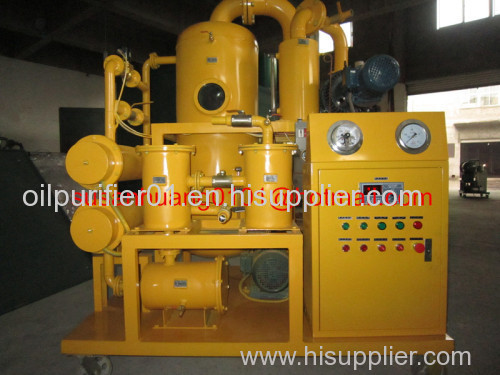 Double-stage vacuum Transformer oil purification machine