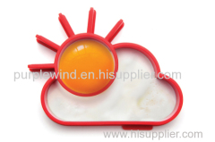 SUNNYSIDE EGG MOULD - Sun + Cloud FRIED EGG Silicone Mould - Sunny Side Up