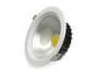 Epistar 9W Round COB LED Downlight Pure White With CE ROHS Certified