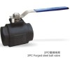 2PC carbon steel ball valve