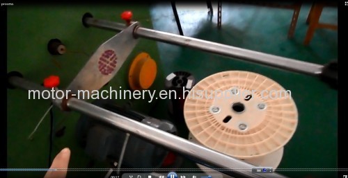 Litz wire winding machine winding production