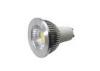 5W 450LM 3000K COB Dimmable Gu10 Led Lamps , 220V / 110V Led Indoor Spotlight Bulbs