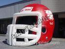 OEM Advertising Commercial Helmet Inflatable Tunnel For Sports