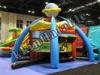 Double layers Commercial Inflatable Sports Games For Kids Funny