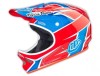 TROY 2014 D2 Turbo Composite Helmet | RED/WHITE/BLUE