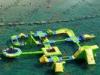 Custom Inflatable Pvc Water Parks / Water Floating Playground