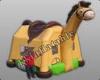 Children Inflatable Amusement Park Animal Shape Inflatable Combos / Jumping Castle