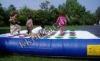 Custom Size Inflatable Sports Games , Inflatable Jumping Bed For Kids