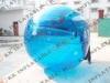 PVC Clear Jumbo Water Ball / Inflatable Human Hamster Ball For Inflatable Zorb Ramp