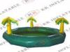 PVC Round Inflatable Swimming Pool / Portable Water Pools for Dog / Baby