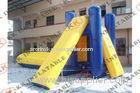 Fire - Resistant Adult Inflatable Water Game / inflatable backyard water slide
