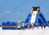 Adults Big Beach Inflatable Water Slide / outdoor activities inflatable toys for pool