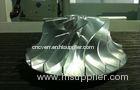 Precision Oil Pumps , Compressors CNC Machining Impellers With Aluminum 6061