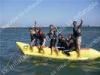 UV Resistance Customized Banana PVC Inflatable Boat For Water Racing Sport
