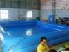 Kids Plastic Swimming Pool PVC Inflatable Water Park Games For Amusement Park