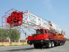 miniature land workover rig