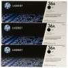 HP 36A Black Original LaserJet Toner Cartridge