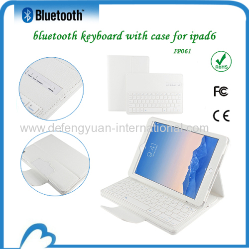 tablet bluetooth keyboard with Slidable Case Stand for ipad 6
