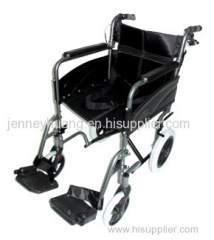 Compact Transport Aluminium Wheelchair (Grey)