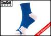 Navy Blue Quarter Dri Fit Custom Athletic Socks , Big Size Basketball Elite Socks
