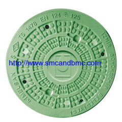 ￠ 1000mm FRP SMC round manhole cover for sale used in sewerage system