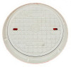 High intensity and light weight FRP round manhole cover anti-theft