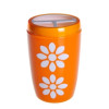 sunflower toothbrush holder cup PS plastic double thickness