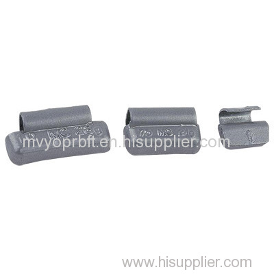 Pb Clip-on Balance Weight for Steel Wheel (MC type)