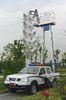 200Kg 9m Aluminum Dual Mast Aerial Work Platform , Truck - Mounted Type