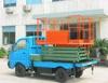 11 meters automobile truck mounted scissor lift heavy load aerial working platform