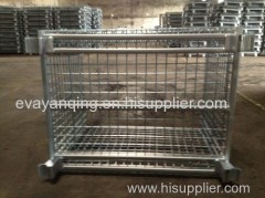 wire mesh warehouse storage containers