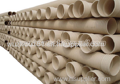 PVC irrigation pipe Corrugated & Smoothwall