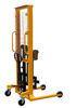 1.6m Lifting Height With 400Kg Load Eagle-gripper Type Hydraulic Drum Stacker
