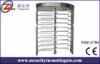 120 degree Pedestrian Entrance full height turnstile with anti - rotation movement