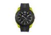 Li Battery Anti - shock PU Strap Sport Men / Gents Wrist Watches Black OEM